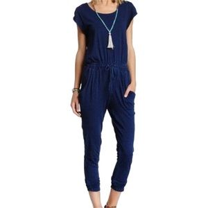 Alternative Apparel Blue Tama Jumpsuit M